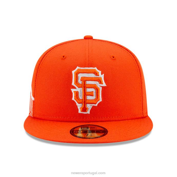 FFTN1435 New Era San Francisco Giants MLB City Connect Orange 59 Fifty Cap