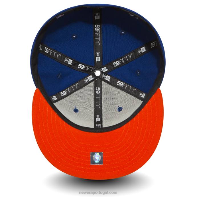 FFTN1436 New Era boné new york knicks essencial azul 59fifty