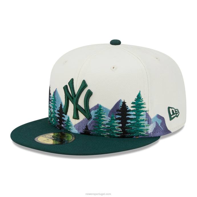 FFTN143 New Era new york yankees ao ar livre branco 59fifty equipado