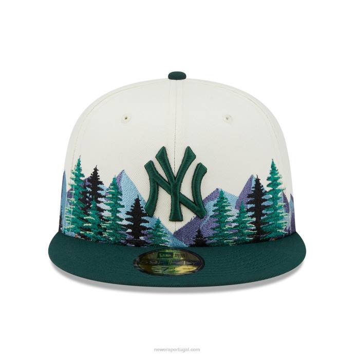 FFTN143 New Era new york yankees ao ar livre branco 59fifty equipado