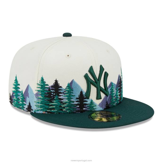 FFTN143 New Era new york yankees ao ar livre branco 59fifty equipado