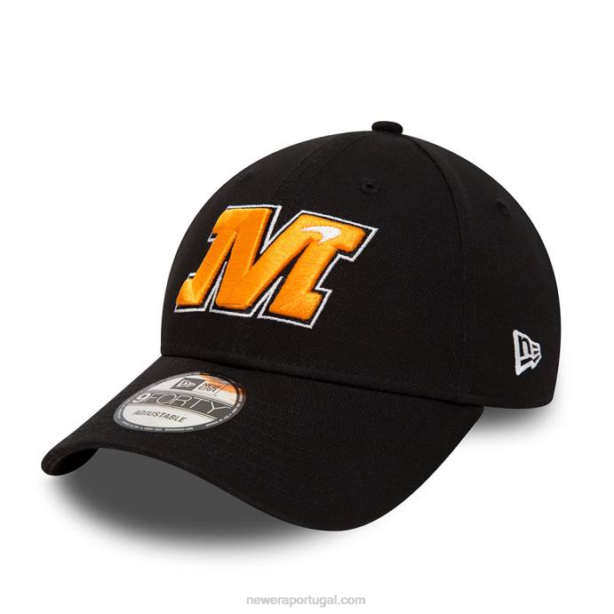 FFTN1447 New Era boné ajustável mclaren black 9forty