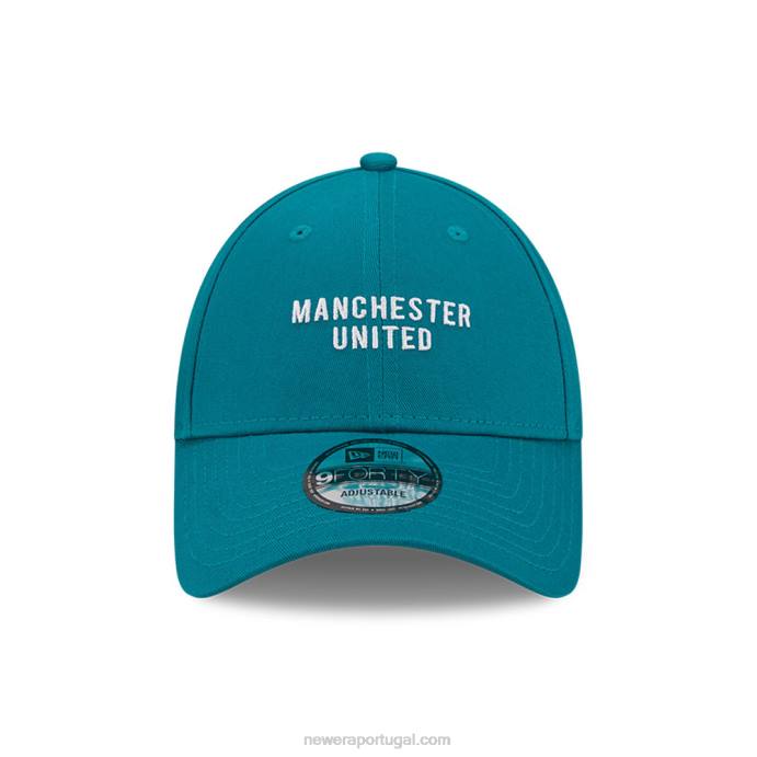 FFTN1448 New Era boné ajustável manchester united sazonal turquesa 9forty