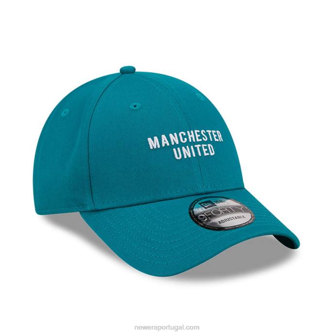 FFTN1448 New Era boné ajustável manchester united sazonal turquesa 9forty