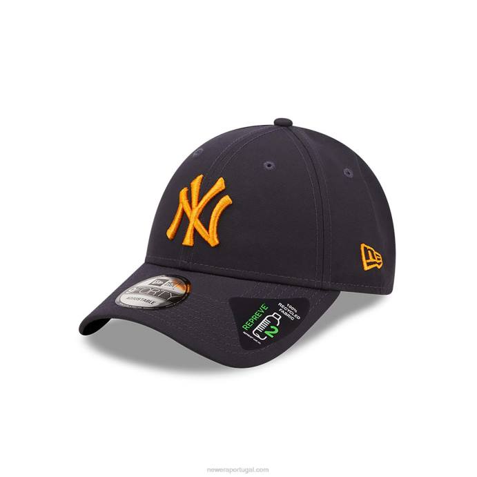 FFTN1449 New Era boné ajustável new york yankees repreve navy 9forty