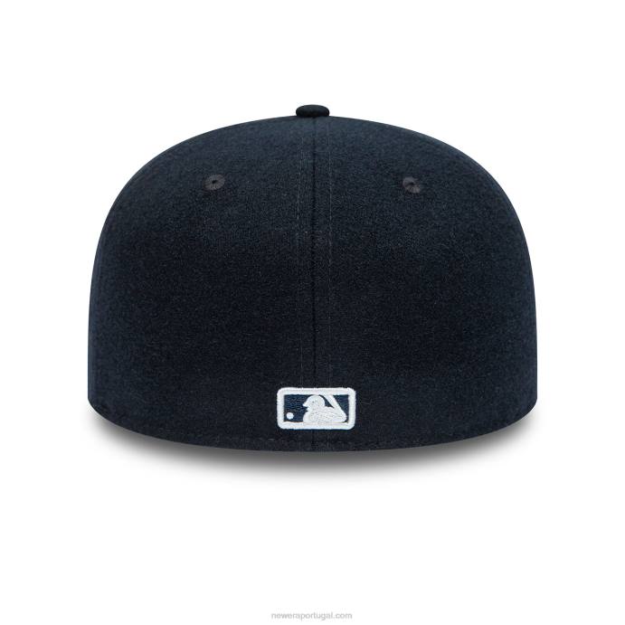 FFTN144 New Era st. boné justo Louis Cardinals de lã azul marinho 59fifty