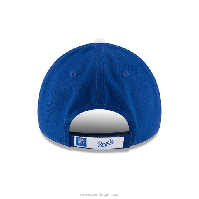 FFTN1454 New Era boné kansas city royals the league blue 9forty
