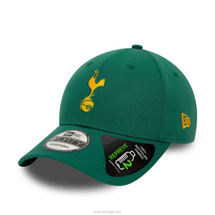FFTN1457 New Era boné tottenham hotspur fc repreve and flag 2023 verde 9forty ajustável
