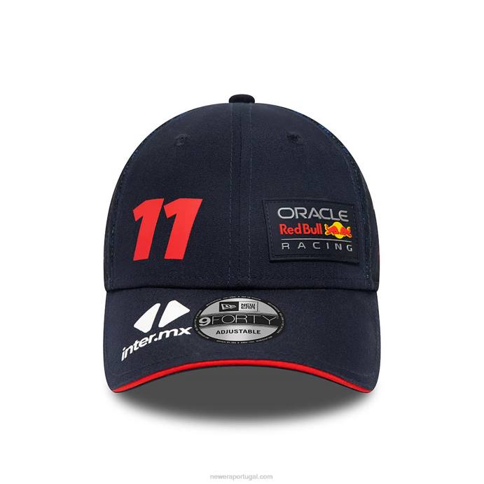 FFTN1458 New Era boné ajustável red bull racing sergio perez azul 9forty