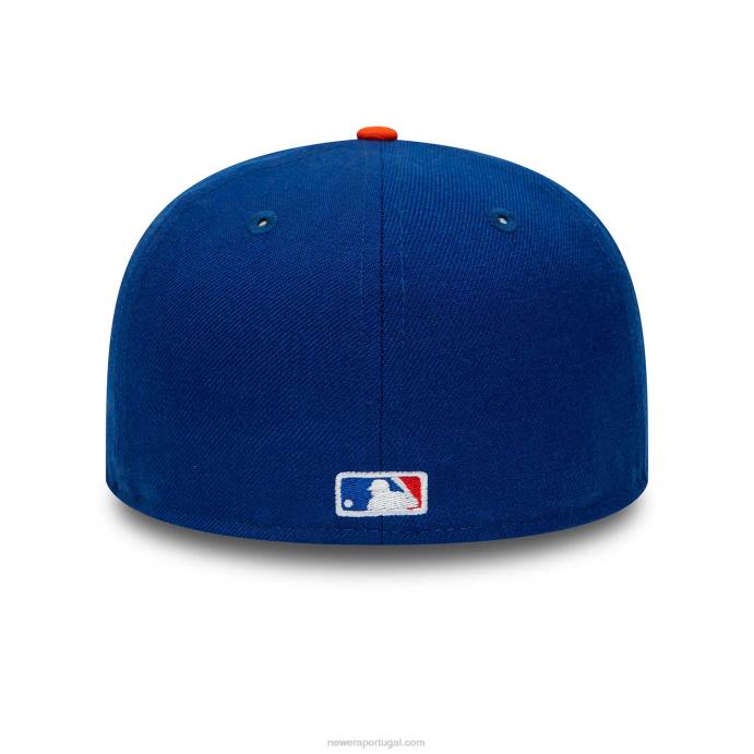FFTN145 New Era Boné New York Mets de lã premium azul 59fifty