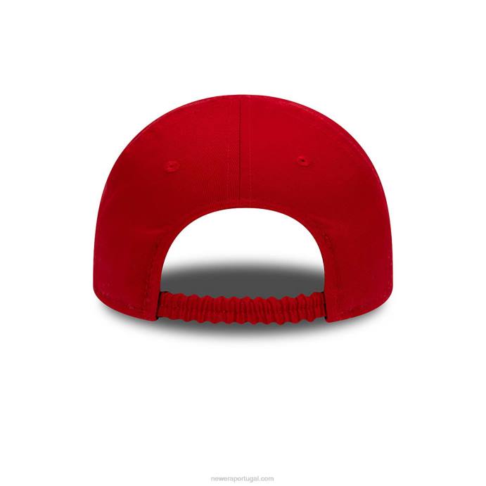 FFTN1460 New Era New York Yankees Infant League Essential Red 9 Forty Boné