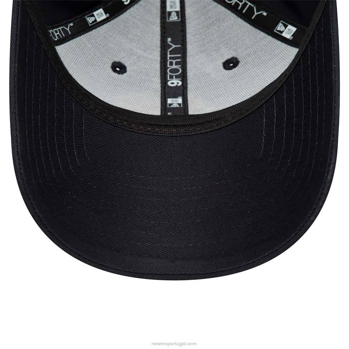 FFTN1461 New Era Boné ajustável England Rugby Essential Navy 9forty
