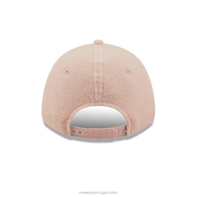 FFTN1466 New Era boné ajustável Manchester United borg rosa 9forty feminino