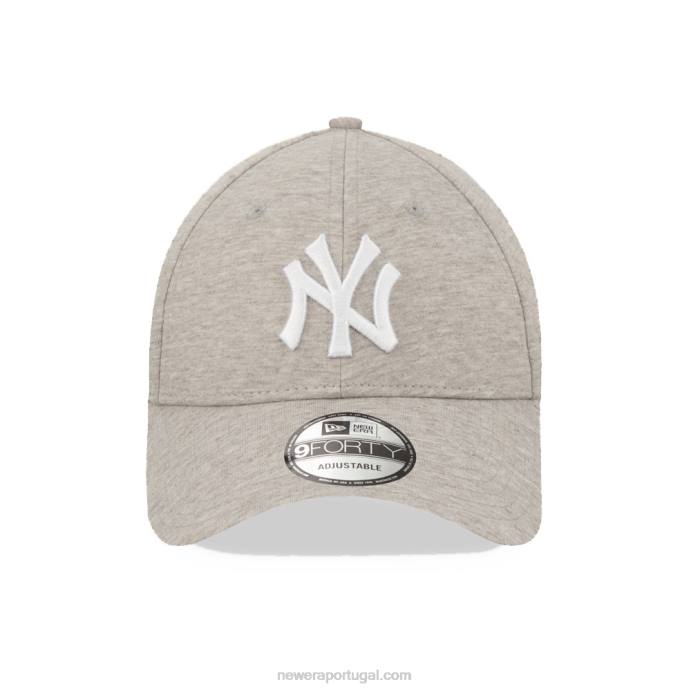 FFTN1468 New Era boné New York Yankees cinza claro 9forty