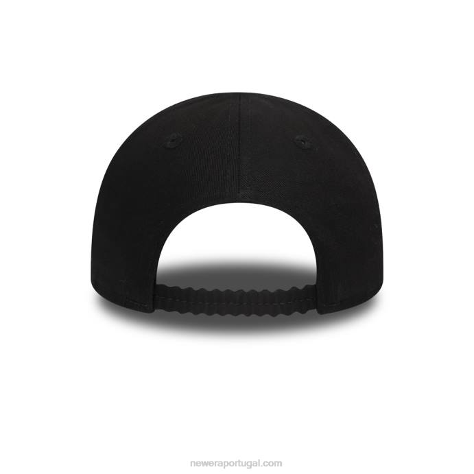 FFTN1469 New Era Boné New York Yankees Essential Infantil Preto 9Forty