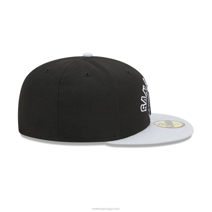 FFTN146 New Era san antonio spurs nba classic boné preto 59fifty