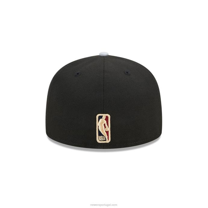 FFTN146 New Era san antonio spurs nba classic boné preto 59fifty
