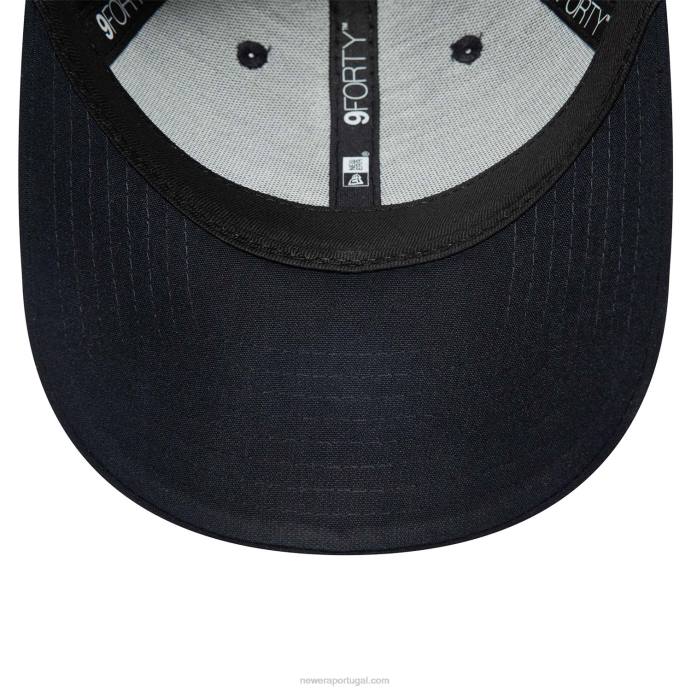 FFTN1475 New Era tottenham hotspur fc repreve and flag 2023 navy 9forty boné ajustável