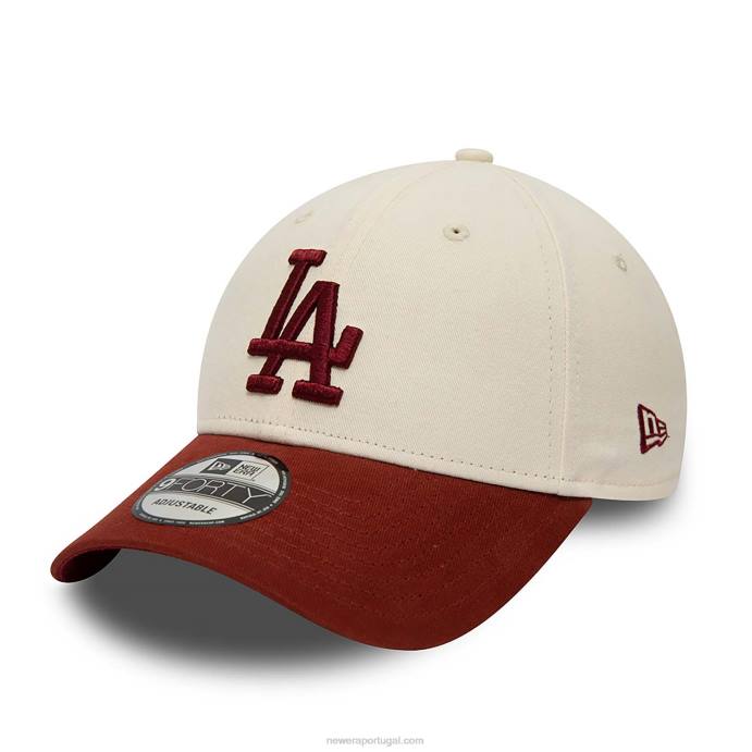 FFTN1477 New Era boné ajustável la dodgers mlb stone 9forty