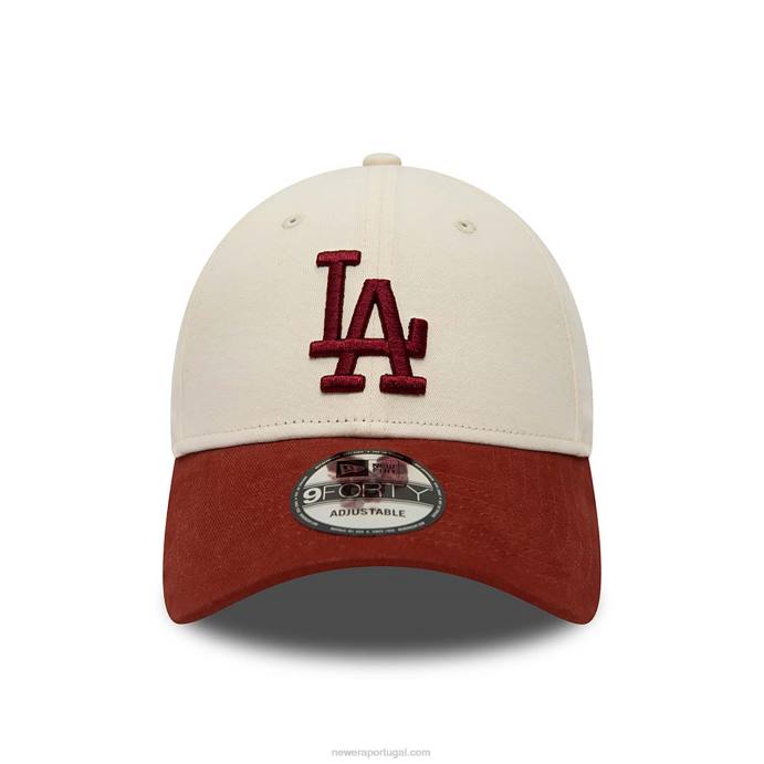 FFTN1477 New Era boné ajustável la dodgers mlb stone 9forty