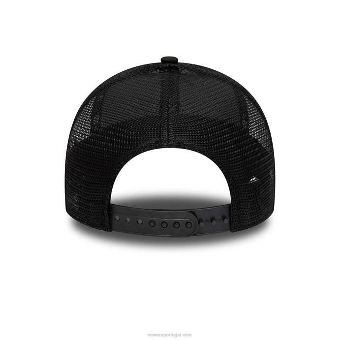 FFTN1480 New Era boné ajustável aprilia poly camo preto 9forty