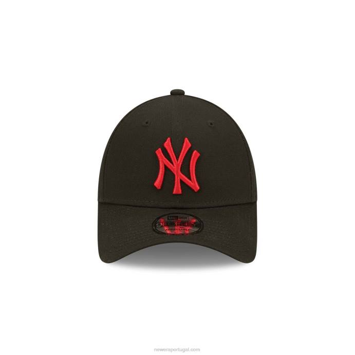 FFTN1481 New Era boné ajustável New York Yankees League Essentials 9forty