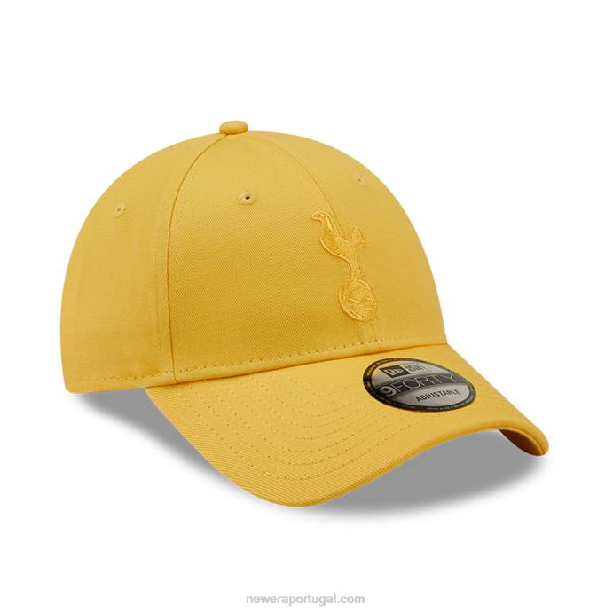 FFTN1484 New Era tottenham hotspur logo amarelo 9forty boné ajustável