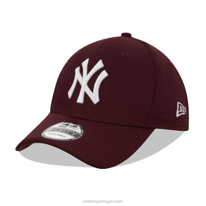 FFTN1486 New Era boné new york yankees marrom 9forty