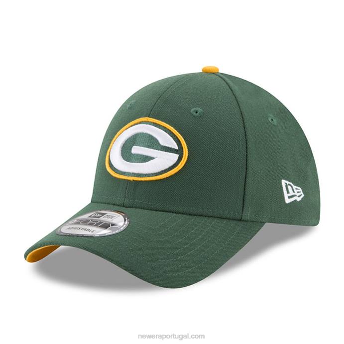 FFTN1488 New Era boné green bay packers liga verde 9forty