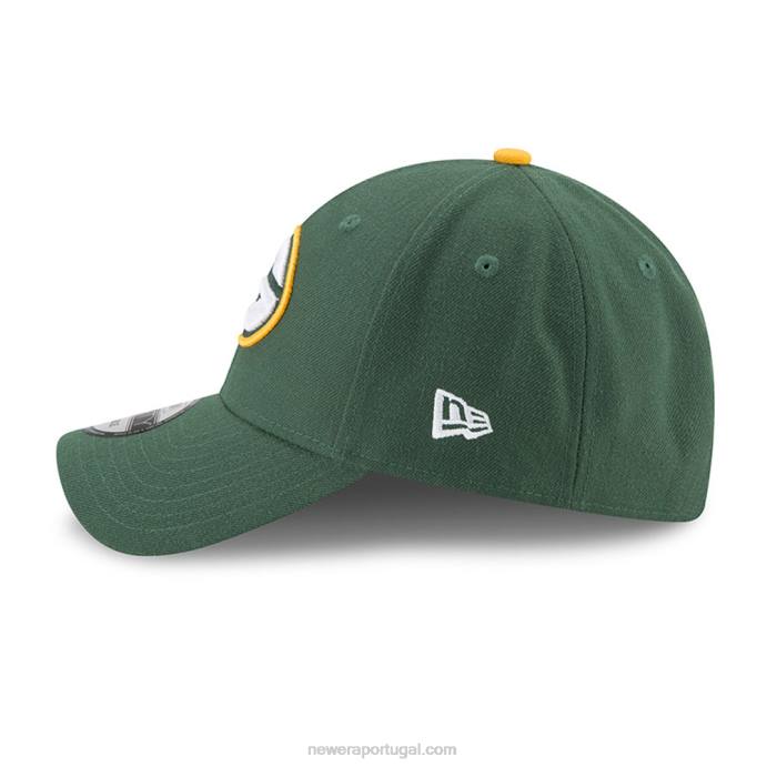 FFTN1488 New Era boné green bay packers liga verde 9forty