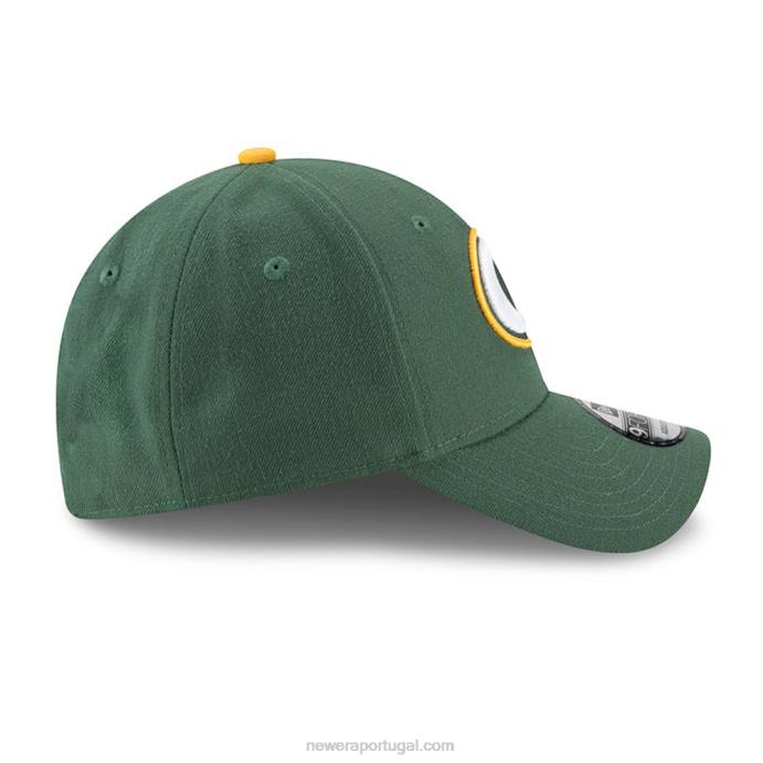 FFTN1488 New Era boné green bay packers liga verde 9forty