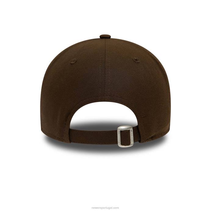 FFTN1493 New Era tottenham hotspur fc repreve boné marrom 9forty ajustável