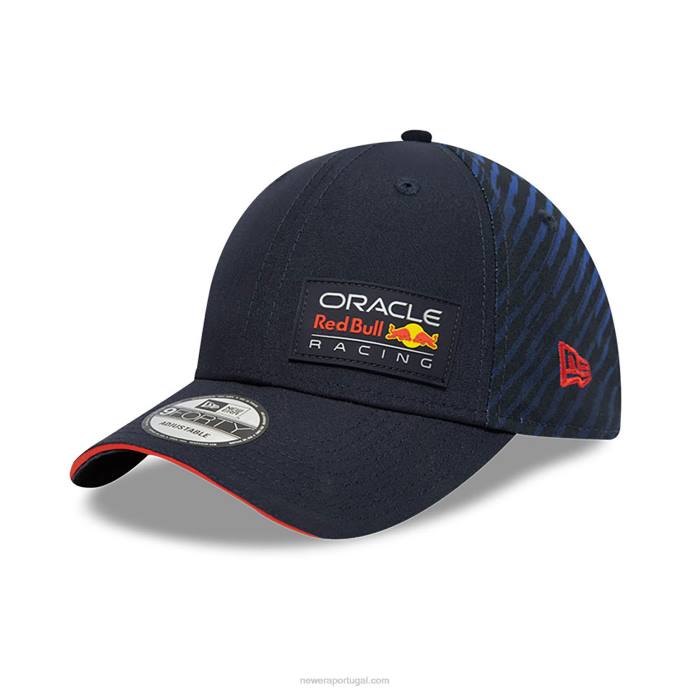 FFTN1494 New Era boné ajustável red bull racing team blue 9forty