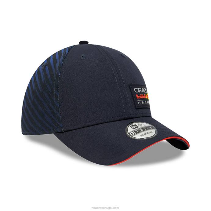 FFTN1494 New Era boné ajustável red bull racing team blue 9forty