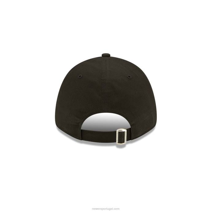 FFTN1499 New Era chicago white sox league essentials boné ajustável preto 9forty