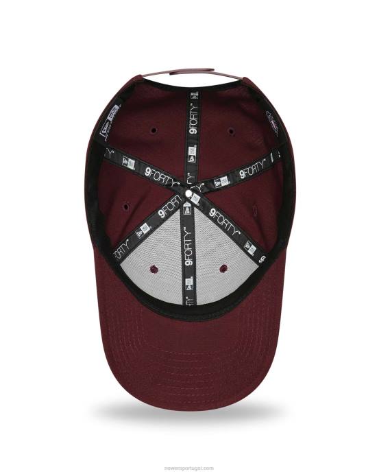 FFTN1500 New Era boné ajustável new york yankees repreve roxo escuro 9forty