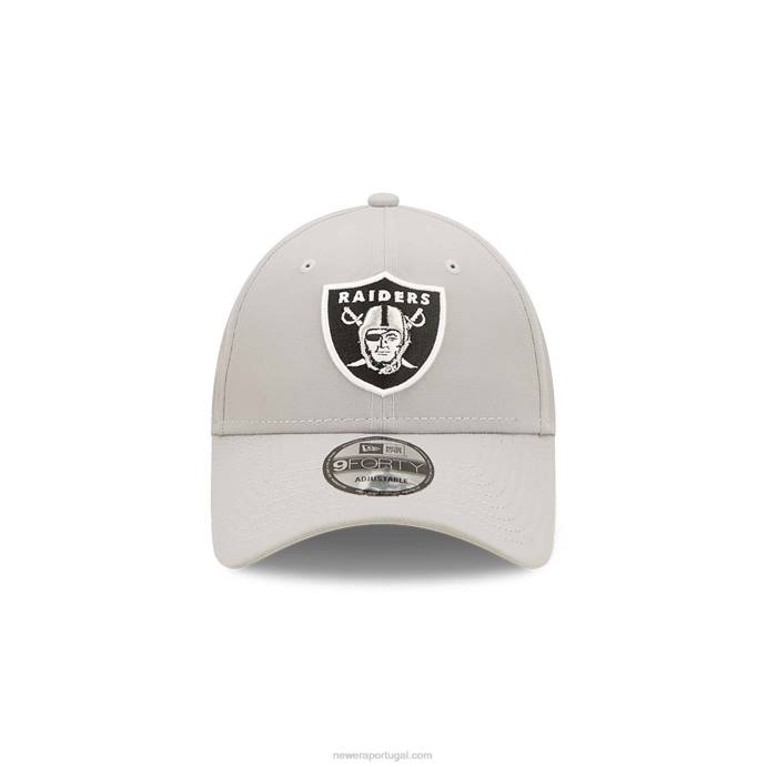 FFTN1503 New Era boné ajustável las vegas raiders repreve grey 9forty