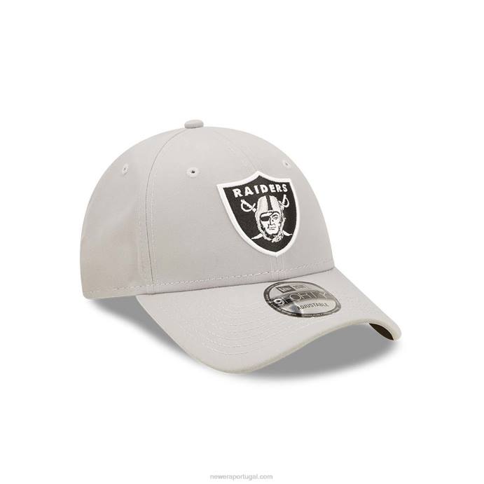 FFTN1503 New Era boné ajustável las vegas raiders repreve grey 9forty