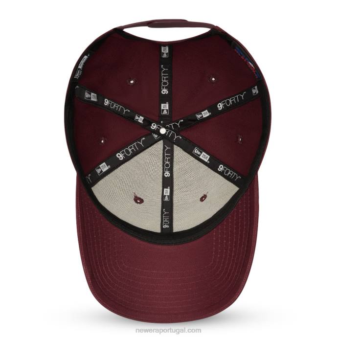 FFTN1504 New Era Boné snapback New York Yankees marrom 9forty