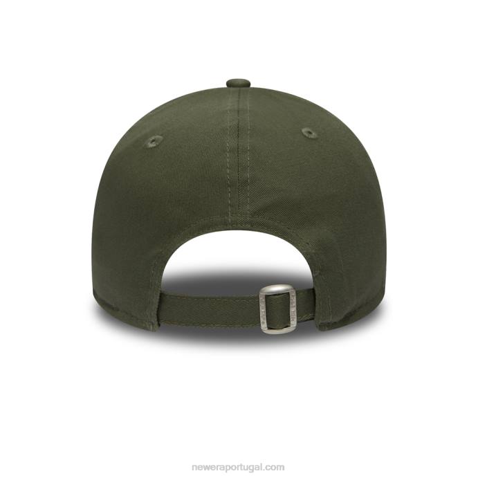 FFTN1508 New Era Boné New York Yankees Essential Green 9Forty