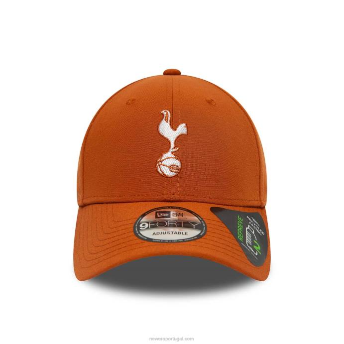 FFTN1511 New Era boné tottenham hotspur fc repreve 2023 brown 9forty ajustável