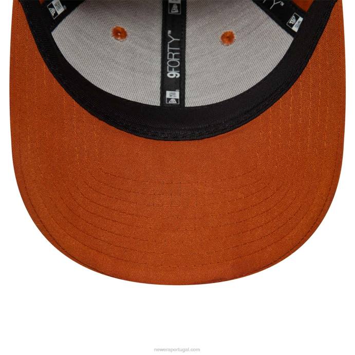 FFTN1511 New Era boné tottenham hotspur fc repreve 2023 brown 9forty ajustável