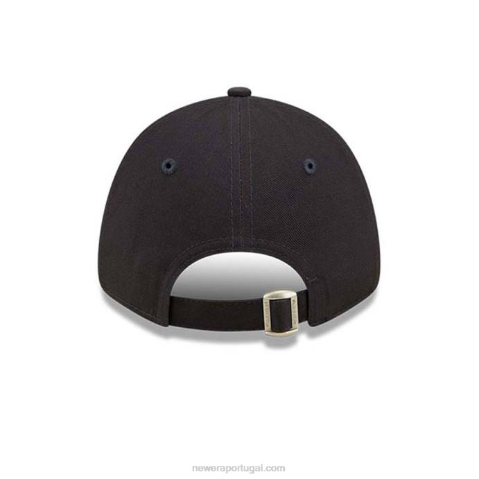 FFTN1514 New Era Boné ajustável La Dodgers Youth League Essential Navy 9forty