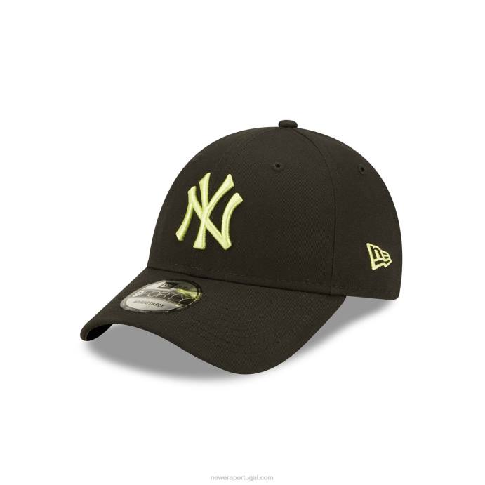 FFTN1517 New Era boné ajustável New York Yankees League Essentials 9forty