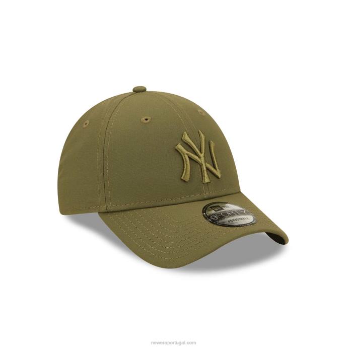 FFTN1518 New Era boné ajustável new york yankees repreve verde médio 9forty