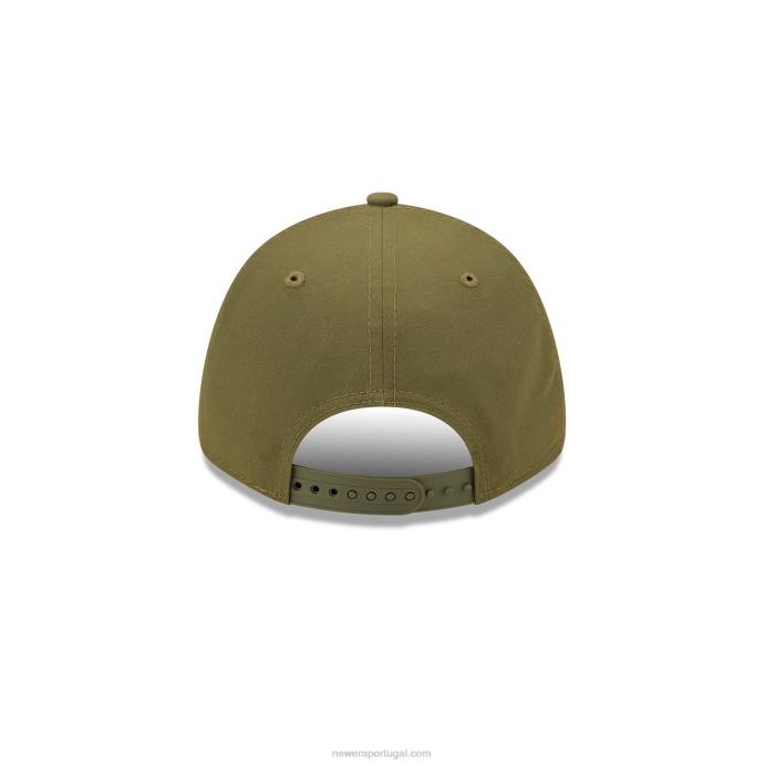 FFTN1518 New Era boné ajustável new york yankees repreve verde médio 9forty