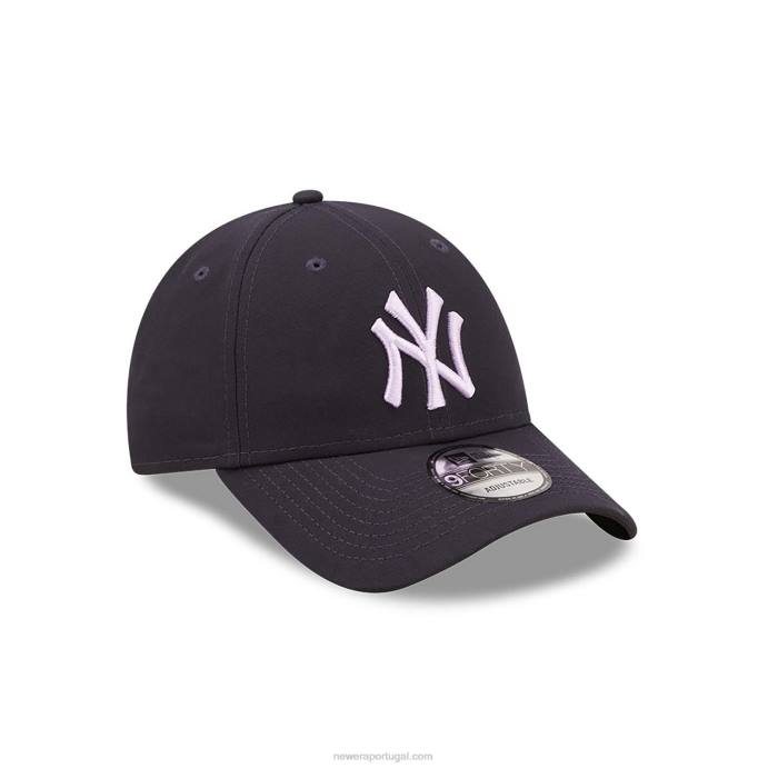 FFTN1521 New Era boné ajustável new york yankees repreve navy 9forty