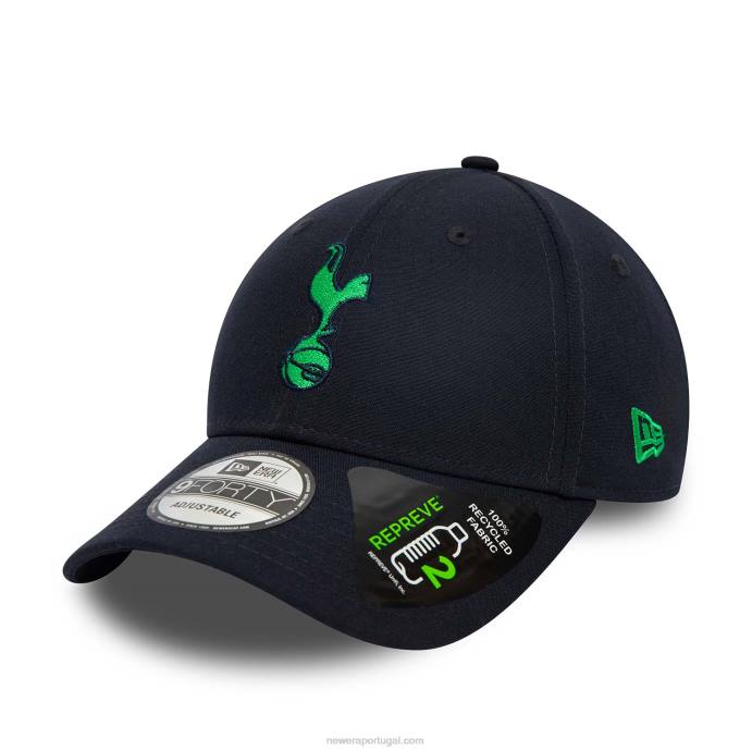 FFTN1529 New Era tottenham hotspur fc repreve and flag 2023 navy 9forty boné ajustável