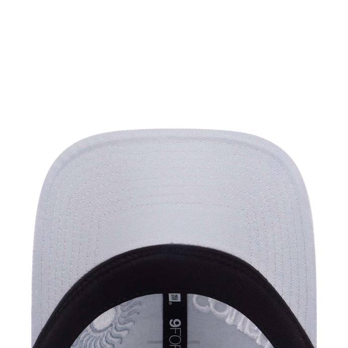 FFTN1537 New Era Boné ajustável nyc beach snow grey 9forty