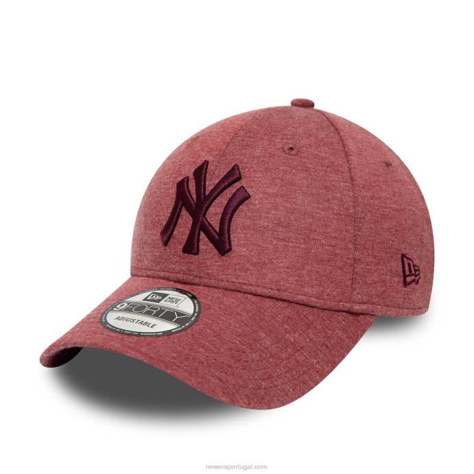 FFTN1539 New Era New York Yankees tonal jersey roxo escuro 9forty boné ajustável